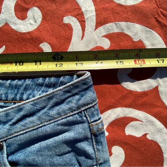 American Rag Low rise Jeans Super Flare size 2 26 short - Picture 6 of 16